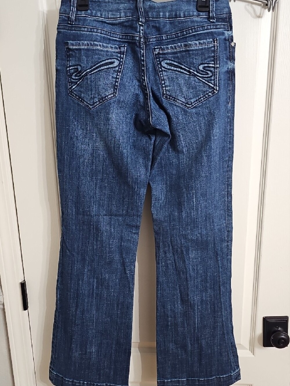 Stetson Dark Blue Flared Women's Jeans - Picture 3 of 6